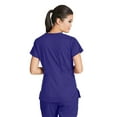 thumbnail image 2 of Grey's Anatomy™ Classic Women's Mock Wrap Solid Scrub Top, 2 of 2
