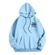 thumbnail image 5 of MHFRRA Sudaderas y Sudaderas para Hombre, Informales, Holgadas, con Estampados para Otoño E Invierno Azul claro, 5 of 5