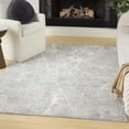 thumbnail image 2 of Nourison 3'11" x 5'11" Splendid Modern Abstract High-Low Indoor Area Rug Beige Blue, 2 of 8