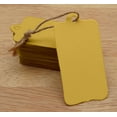 thumbnail image 3 of 100 Pcs Rectangular Shape Tag Bonbonniere Wedding Favor Hang Tags Gift With Free Natural Jute Twine - Colors Available, 3 of 7