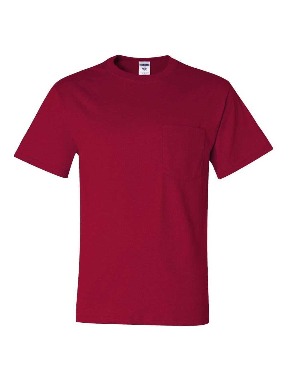 JERZEES 29MPR Jerzees TShirts DriPower? 50/50 TShirt with a Pocket