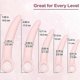 thumbnail image 2 of QoQiu 5-Pack Silicone Pelvic Floor Muscle Dilator Trainer SetPelvic Wand Massager for WomenPelvic Floor Muscle Trainer, Pelvic Floor Strengthening Dev, 2 of 5
