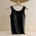 thumbnail image 2 of Zkozptok Tank Top with Built in Bra for Women Ribbed Strap Sleevless Crew Neck Camisole Yoga Workout Vest S-XXL, 2 of 6