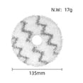 thumbnail image 4 of Mop Cloths for EVA Self-Cleaning Emptying Robot Vacuum SDJ06RM Replacement Spare Parts, 4 of 6