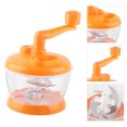 thumbnail image 1 of Manual Meat Grinder, Small Manual Vegetable Grinder Kitchen Cooking Tool PP Stainless Steel  Compact Portable Food Vegetable Grinder for Kitchen Restaurant, 1 of 8