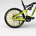 thumbnail image 4 of juguete miniatura Modelo de bicicleta, juguete de bicicleta para , simulación de bicicleta de montaña, Mini modelo curvo para el hogar, dormitorio, sala de estar, - Verde Sunnimix Miniatura de Bicicleta Diecast, 4 of 8
