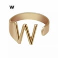 thumbnail image 1 of CUITING Fashion Adjustable Initial Alphabet Letter A-Z Ring Finger Rings Women Jewellery-Silver C, 1 of 9