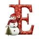 thumbnail image 2 of Adornos Navideños Colgantes para Árbol de Navidad con 26 Letras Personalizadas | Acrílico | 10 Cm | 26 Unidades | Gorros de Papá Noel | Símbolos Navideños, 2 of 5