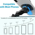 thumbnail image 5 of Soporte de Teléfono para Motocicleta Giratorio de 360°, Soporte para Manillar de Bicicleta, Soporte de Navegación GPS con Absorción de Impactos para Bicicletas., 5 of 5
