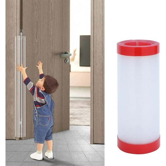 NOGIS Door Pinch Guard Baby Proofing, Door Hinge Cover, Door Protector for Kids Finger Safety, Door Finger Pinch Guards Heavy Duty, Door Jam Shield