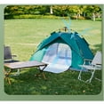 thumbnail image 6 of DERCLIVE Pop up Camping Tent, 2-4 Person, Automatic Setup Family Instant Tents, Waterproof Windproof Ropes Anti-UV, Ultralight Blackout Camping Tent Outdoor for Hiking Camp, 6 of 12