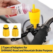 Hydraulic Disc MTB Bike Brake Bleed Kit, Oil Mineral, For Shimano Tektro Magura-Red mineral oil