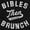 Black, variant on Bibles Then Brunch Funny Religious Womens Slim Fit Graphic Tee Brisco Brands X