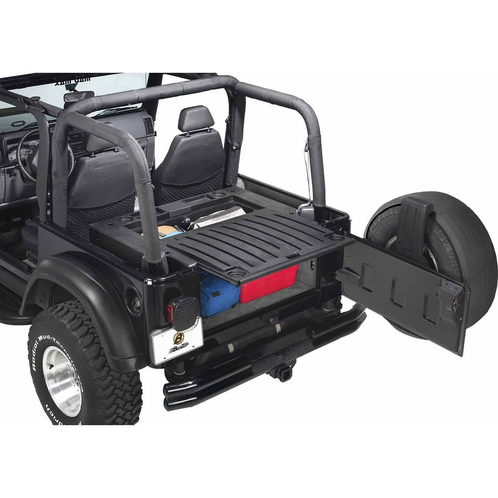 Bestop 4263601 Jeep Wrangler 2Door Pet Barrier, Black