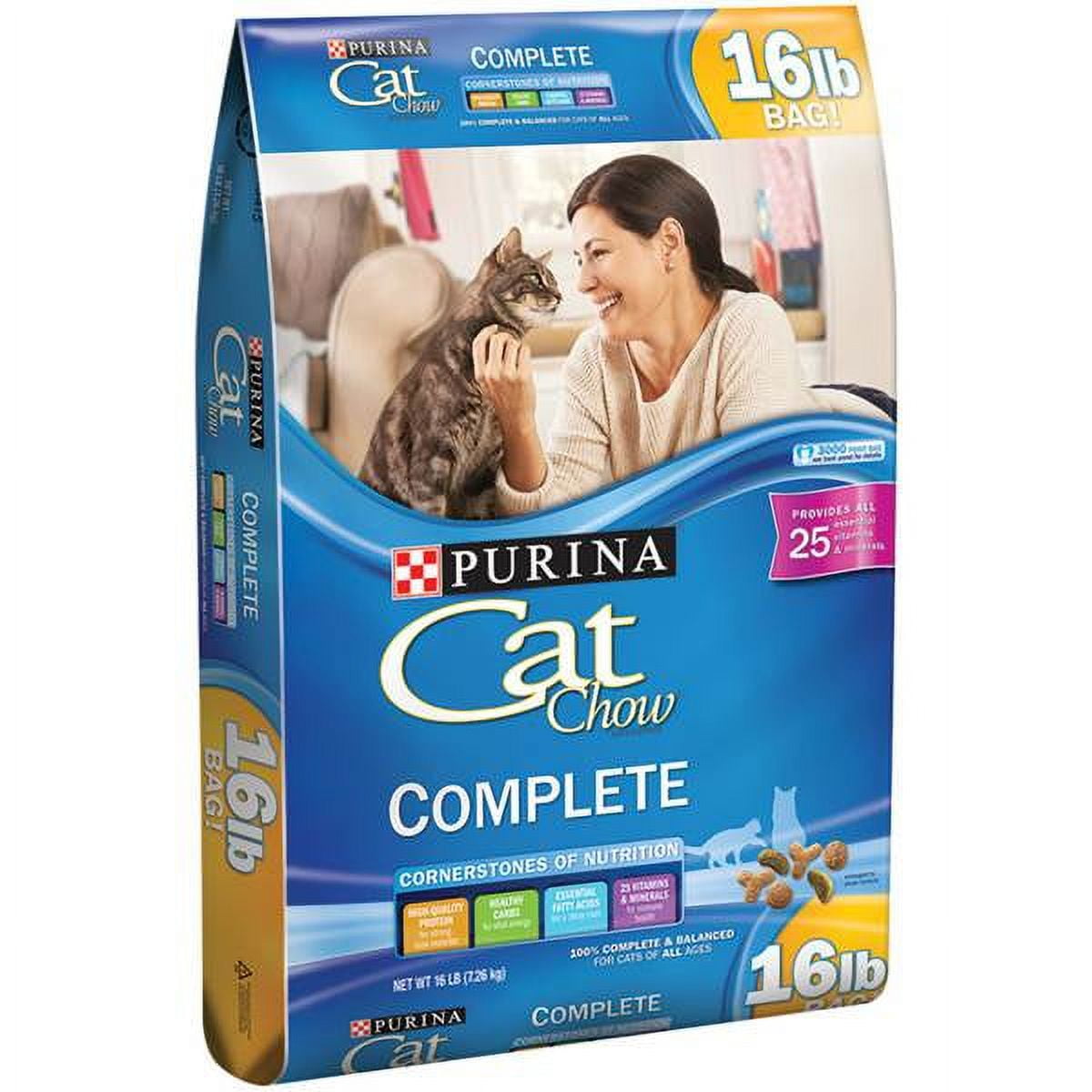 Purina One Advanced Nutrition Hairball Formula Dry Cat Food Pack of 4 Walmart