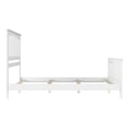 thumbnail image 4 of Brooklyn Queen Wood Foundation Bed with Matching Footboard in White, 4 of 10