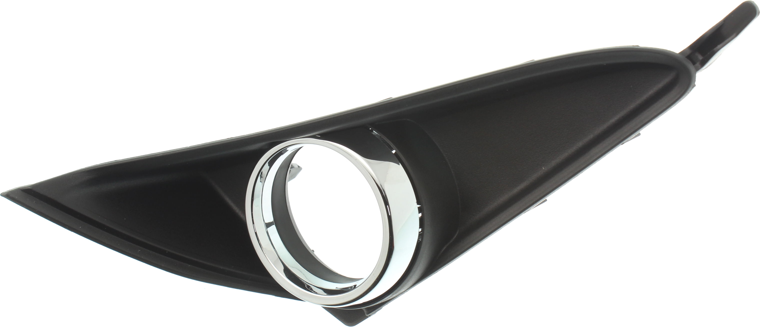 Fog Light Cover Compatible with 2014-2021 Lexus GX460 Right Passenger Textured Black