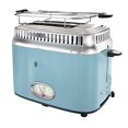 thumbnail image 1 of Russell Hobbs Grille-Pain, 2 Tranches, Design Rétro, Bleu et Acier Inoxydable, TR9150BLR, 1 of 5