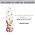 thumbnail image 5 of HELLHERO Ironing Board Cover, Standard Size Iron Board Covers with Heavy Duty Adjustable Elastic Edges, Heatproof Ironing Board Covers for Smooth Ironing(Flowers, 15"x54"), 5 of 5