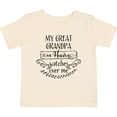 thumbnail image 3 of Inktastic My Great Grandpa in Heaven Watches over Me Boys or Girls Baby T-Shirt, 3 of 5