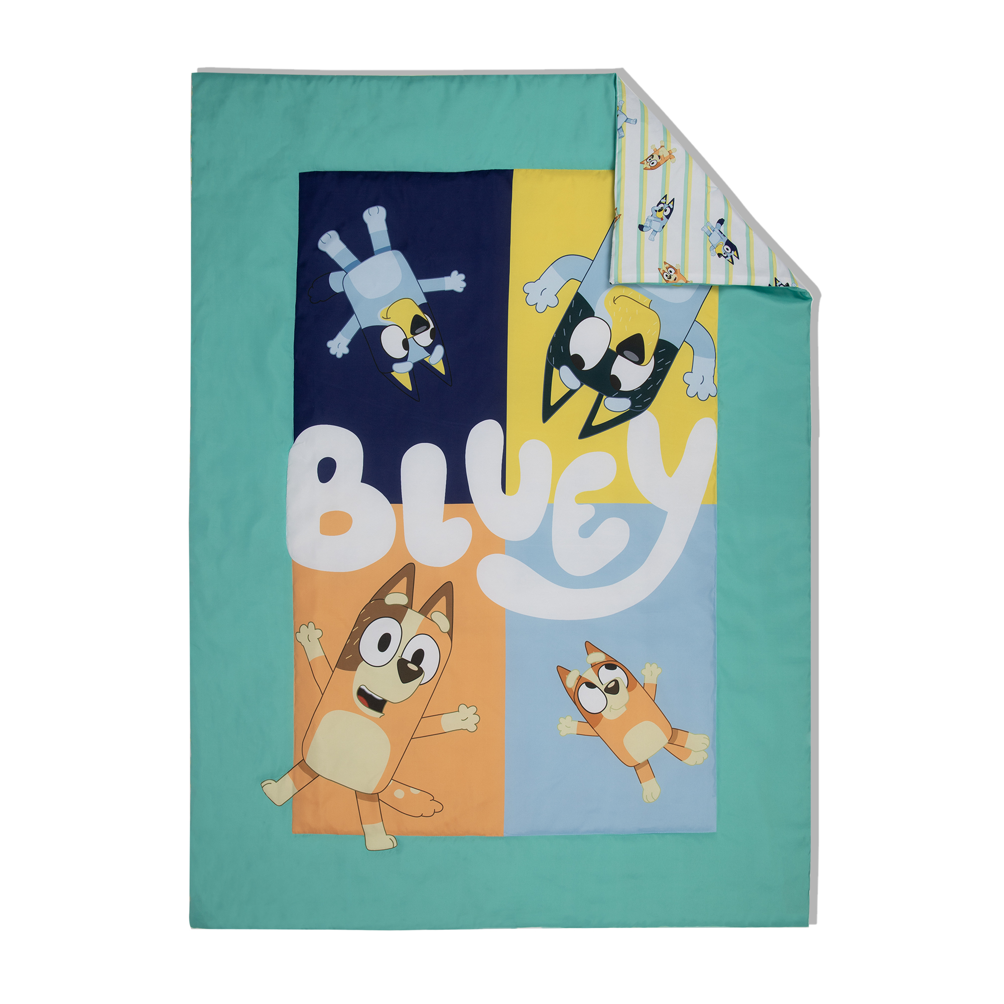 Bluey Toddler 5pc Bedding Set with Blanket - Blue - image 3 of 9