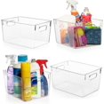 thumbnail image 1 of ClearSpace Plastic Storage Bins – Perfect Kitchen Organization or Pantry Storage, 1 of 4