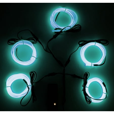 GlowCity Economy DIY Kids Light Up Stick Figure Kit Aqua (Some Assembly Required)
