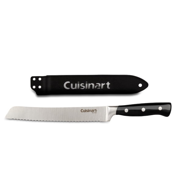 Cuisinart couteau à pain classique en acier inoxydable à trois rivets, 8 po