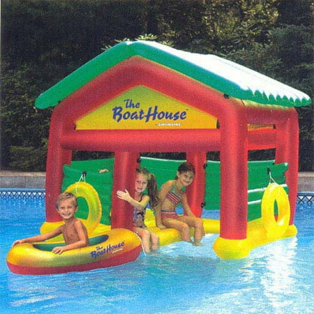 Heritage Floating Boat House with Removable Roof Raft
