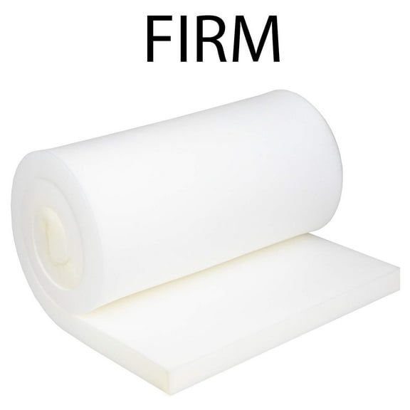 GoTo Foam 6" Height x 30" Width x 72" Length 44ILD (Firm) Upholstery Cushion