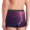 thumbnail image 5 of Bingfone Thunderstorm Violet Purple Men'S Underwear - Casual Stretch Boxer Briefs-Medium, 5 of 9