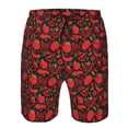 thumbnail image 4 of Naloa Tomatoes And Chili Men's Beach Shorts, Surfing shorts, Swim trunks, Quick Dry Swim Trunks for Surfing Beach Fun - Small, 4 of 9