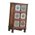thumbnail image 2 of DOLITY Commode pour Chambre Table d'Appoint Salon Entrée Dortoir Meuble Hall Coffre Style C, 2 of 9