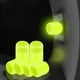 thumbnail image 2 of Juego de tapas de válvula de neumático que brillan en la oscuridad | Cubiertas nocturnas luminosas para coches, camiones, motocicletas | ABS fluorescente impermeable | Fácil de instalar, no se, 2 of 3