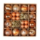 thumbnail image 3 of 36 bolas de Navidad, adornos navideños, bricolaje, recuerdos de fiesta, adornos de bolas colgantes para de Navidad para vacaciones de graduación naranja Macarena Bolas colgantes de árbol, 3 of 8