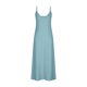 thumbnail image 4 of Vestido largo sin mangas con cuello en V para mujer - Color liso, con aberturas, tirantes finos, para resort/playa/informal, 4 of 6