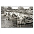 thumbnail image 3 of 27 x 18 Henley-on-Thames by Golie Miamee - Wall Art Print on Canvas Fabric White, 3 of 3
