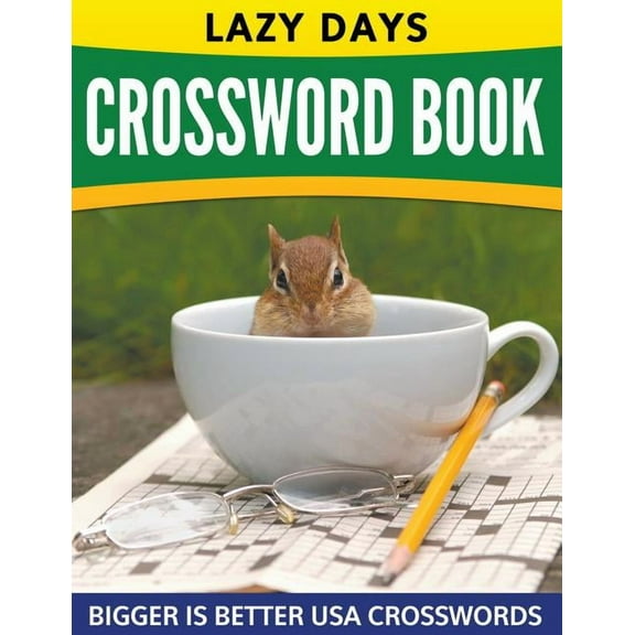 Lazy Days Crossword Book (Easy To Medium), (Paperback)