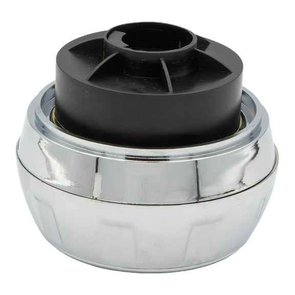 Steering Wheel Adapter with Screw Set for 3-Hole Steering Wheels – Fits Peterbilt (1998-2005) & KW (2001-2002) Trucks, Chrome Zinc Plated