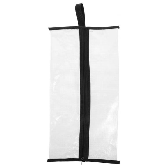 Masteelf Zipper Shoes Storage Bag Travel Shoes Organizer PVC Sneaker Pouch Shoe Dust Bag