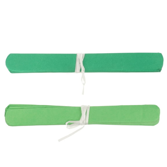Raindrops 20Pcs Paper Pom Poms Balls Western Design Round Dark Green Assorted Decorations