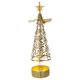 thumbnail image 1 of ColoMX Candelabro giratorio: Candelabro giratorio de hierro para árbol de Navidad, ideal para bodas y centros de mesa para fiestas de San Valentín., 1 of 8
