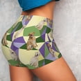 thumbnail image 6 of Rocae Labrador Retriever Dog for Women's Quick-Dry Running Shorts,Ladies Active Athletic Apparel Yoga Workout Gym Running Volleyball Spandex Shorts Large, 6 of 9