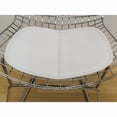 thumbnail image 6 of mid century modern chrome wire counter stool (black), 6 of 12