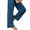 Blue, variant on Women's Pants Casual Plain Straight Leg Blue XS (2)