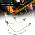 thumbnail image 4 of Bass Wiring Harness Prewired Set 250K Pots 2 Volume 1 Tone for Jazz Bass Parts, 4 of 12