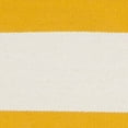 thumbnail image 3 of SAFAVIEH Montauk Saranna Striped Cotton Area Rug, Yellow/Ivory, 3' x 5', 3 of 7