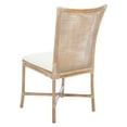thumbnail image 5 of SAFAVIEH Chiara Rattan Accent Chair, Grey White Wash, Set of 2, 5 of 12