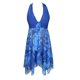 thumbnail image 2 of Gibobby Conjunto de Bañador Sexy Trajes de baño Tankinis de talla grande con cuello en U y correa estampada para mujer, trajes de baño florales Tankini p(BU1,XL), 2 of 3