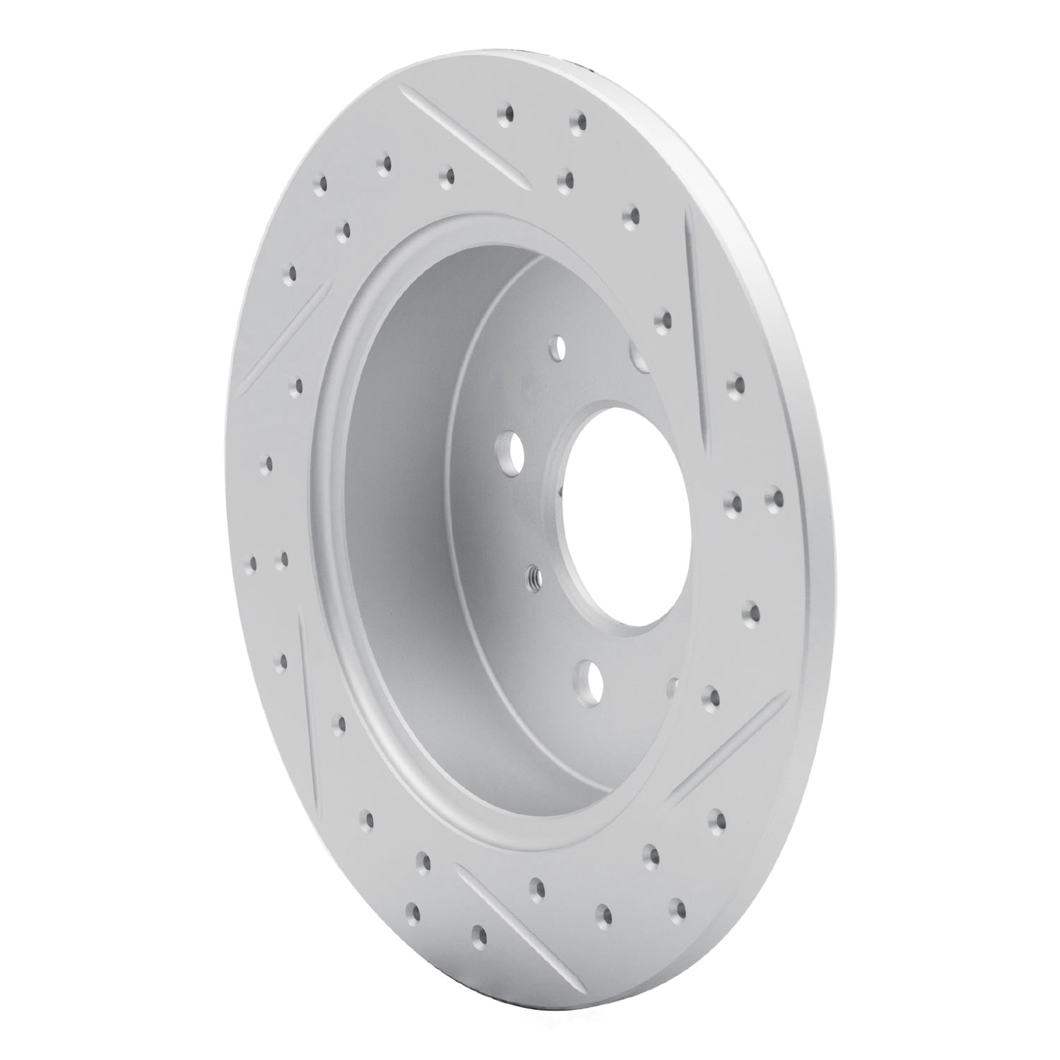 Dynamic Friction Company 830-59031L DFC Geoperformance Rotor - Drilled and Slotted